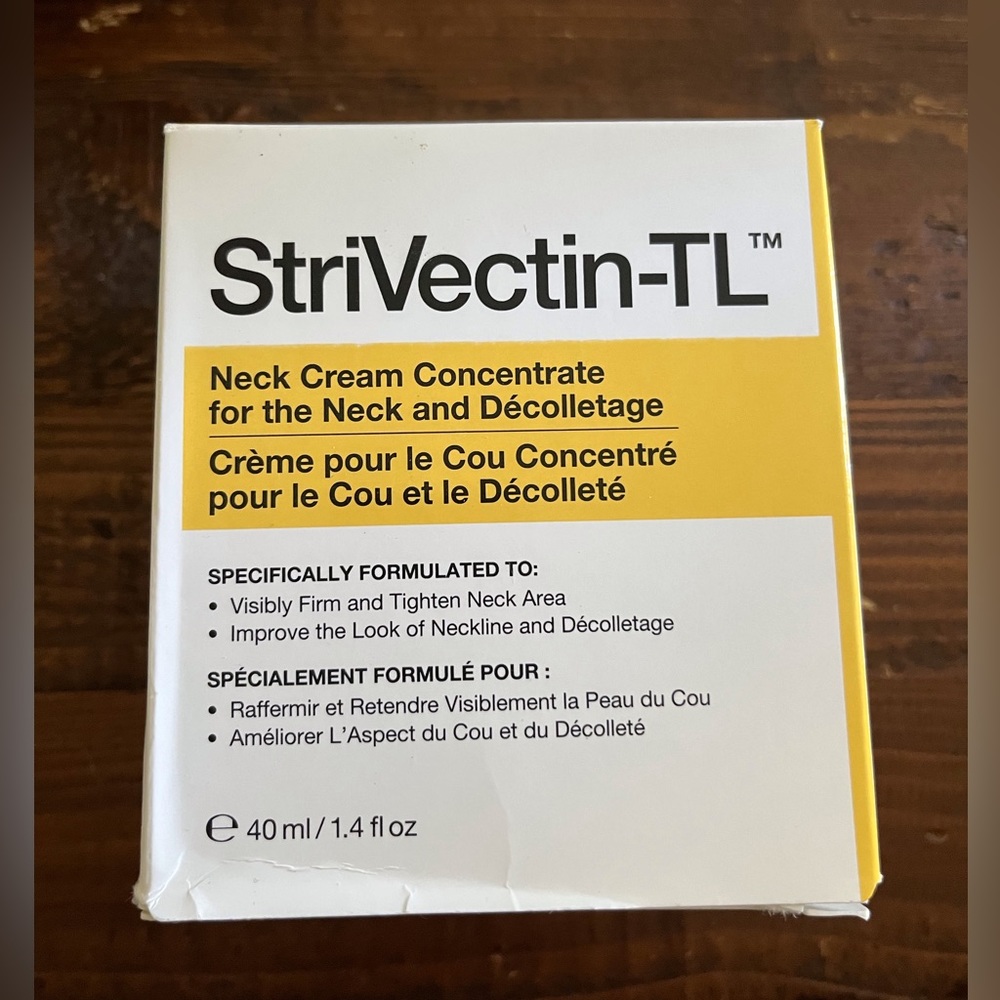 StriVectin neck cream concentrate brand new in box